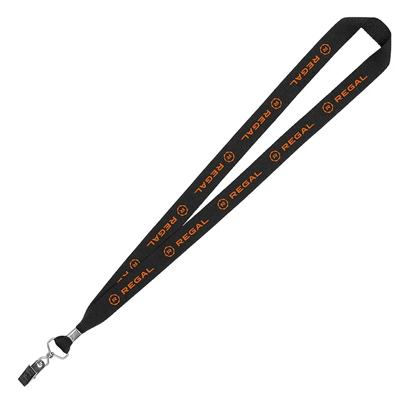 3/4" Eco Friendly rPET Lanyard with Bulldog Clip 3