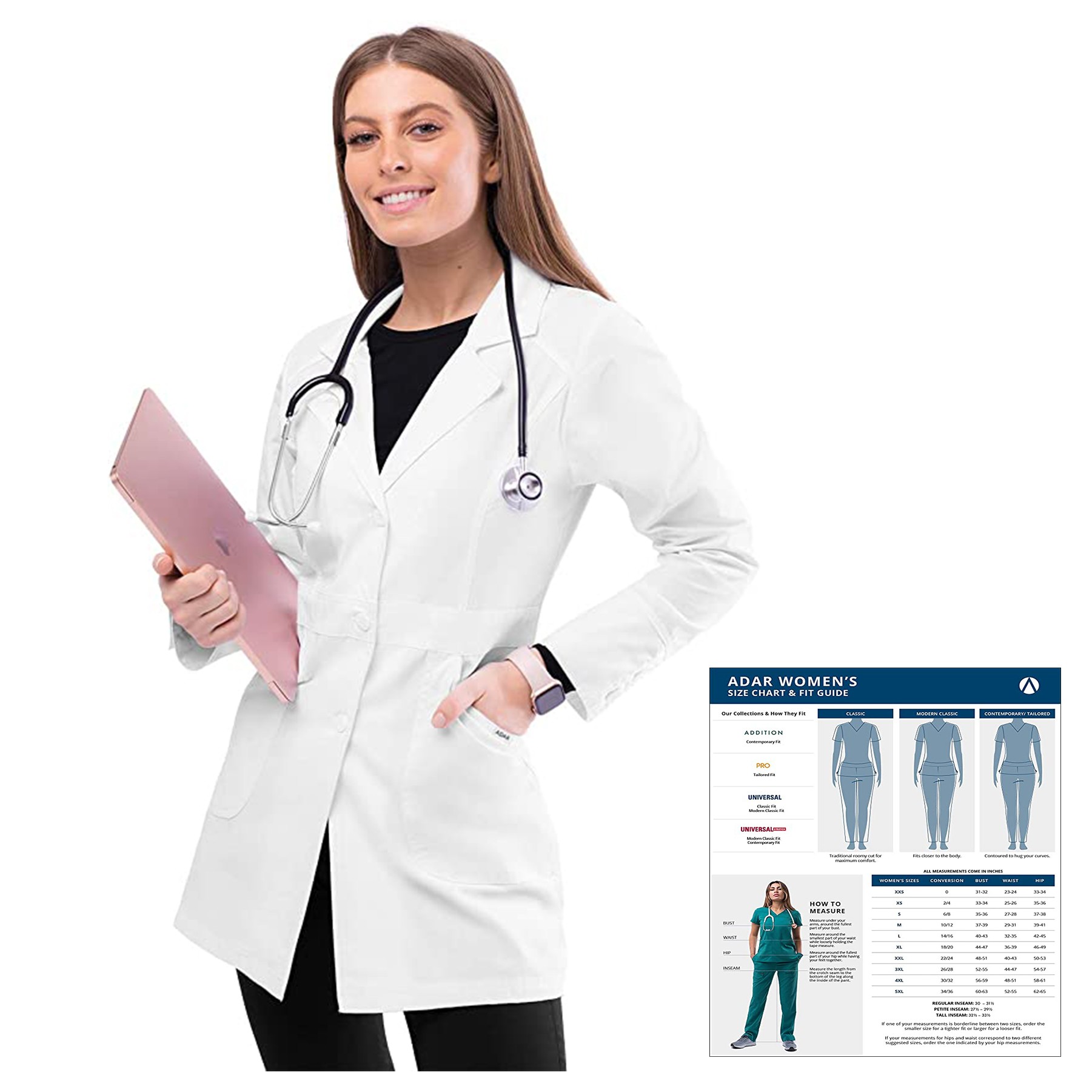 Women's All Purpose Doctor Coat 3