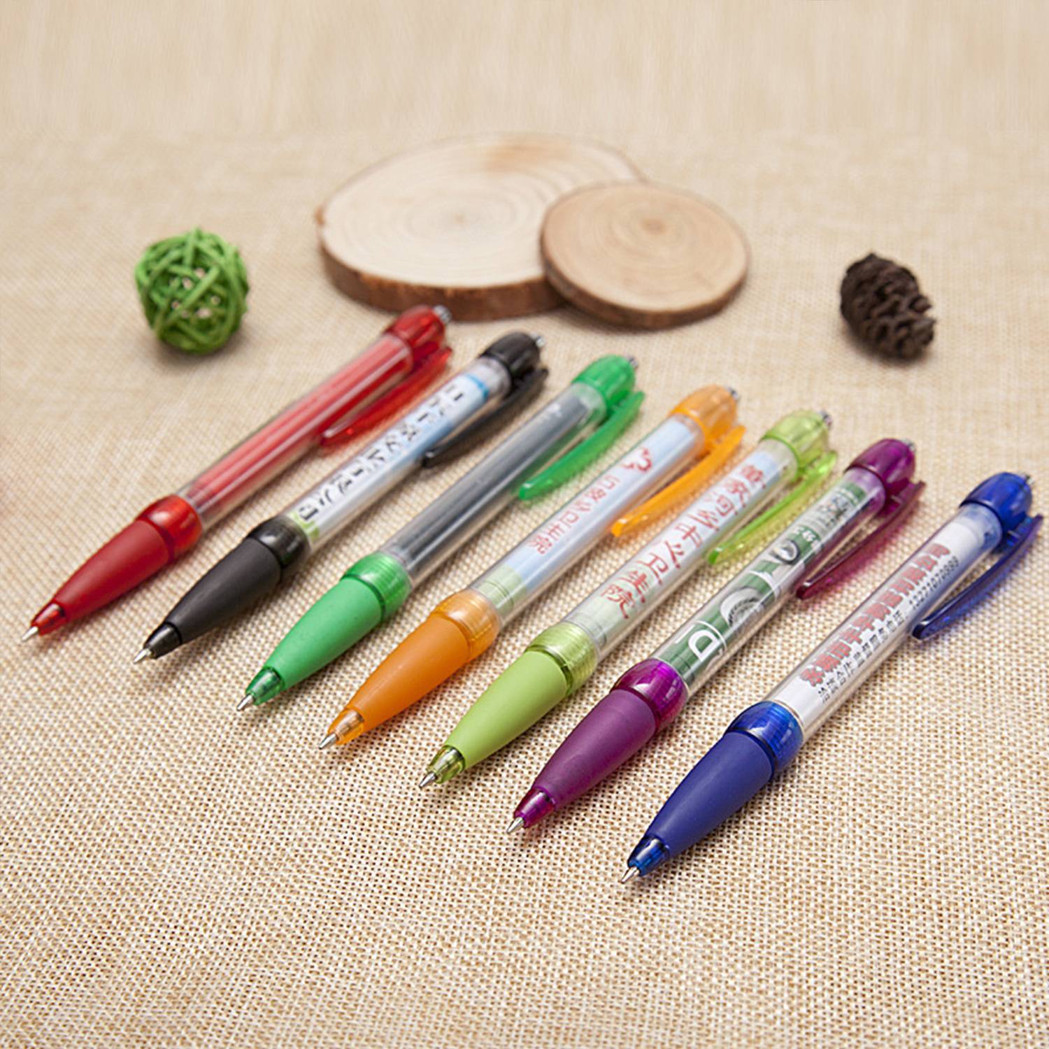 Customized Pull Paper Neutral Pen 6