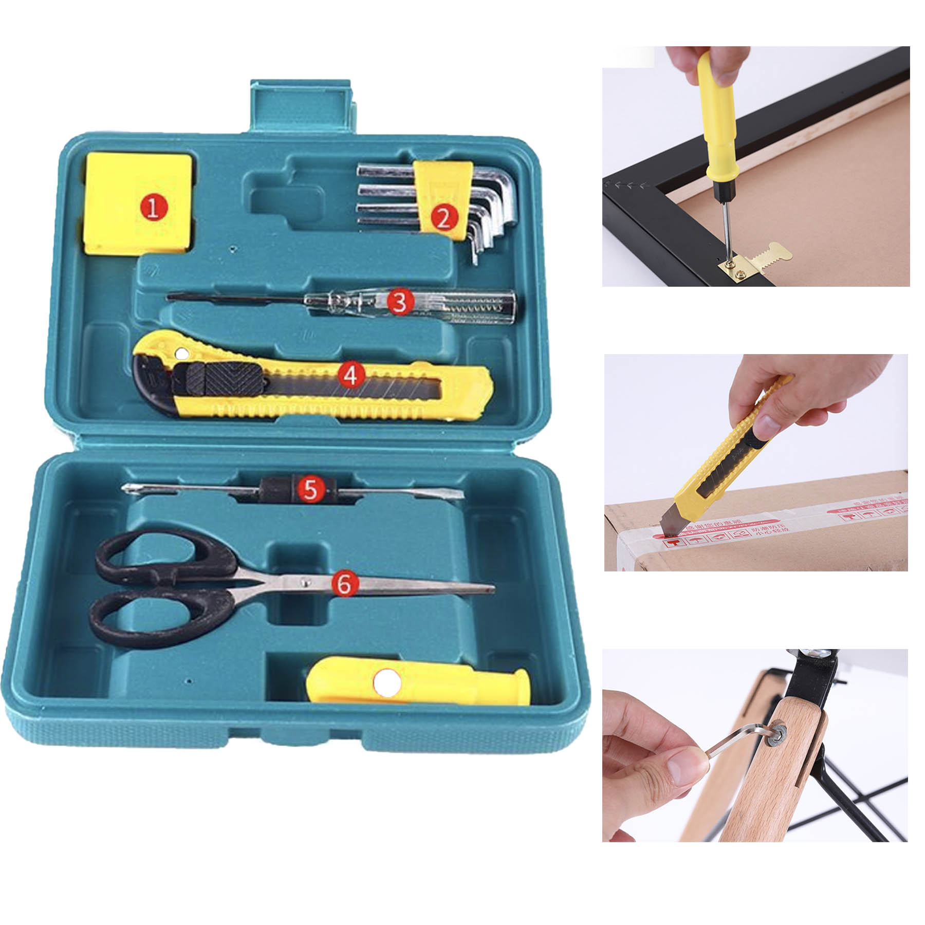Vehicle Repair Tool Kit Box 7PCS 1