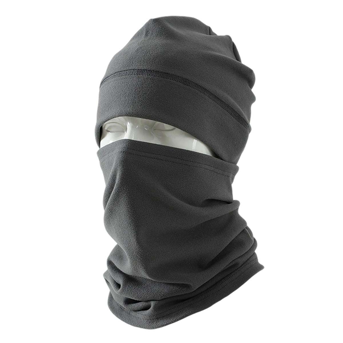 Plush Lined Hat and Neck Warmer Set for Outdoor Use 3