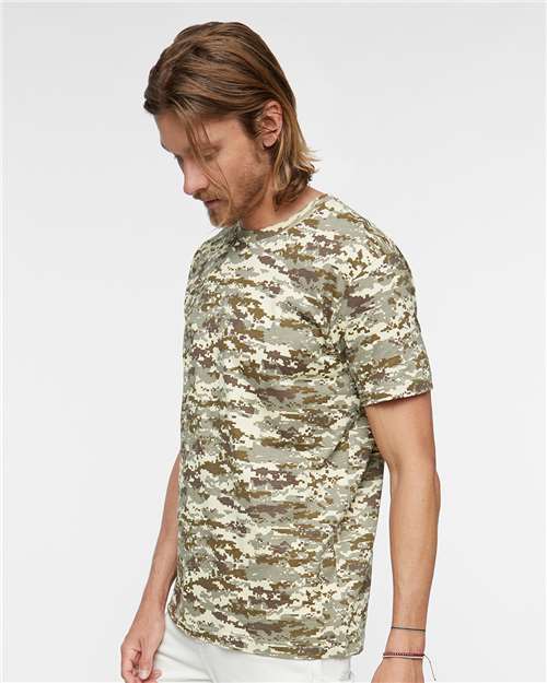 Unisex Camo Tee - 3907 3