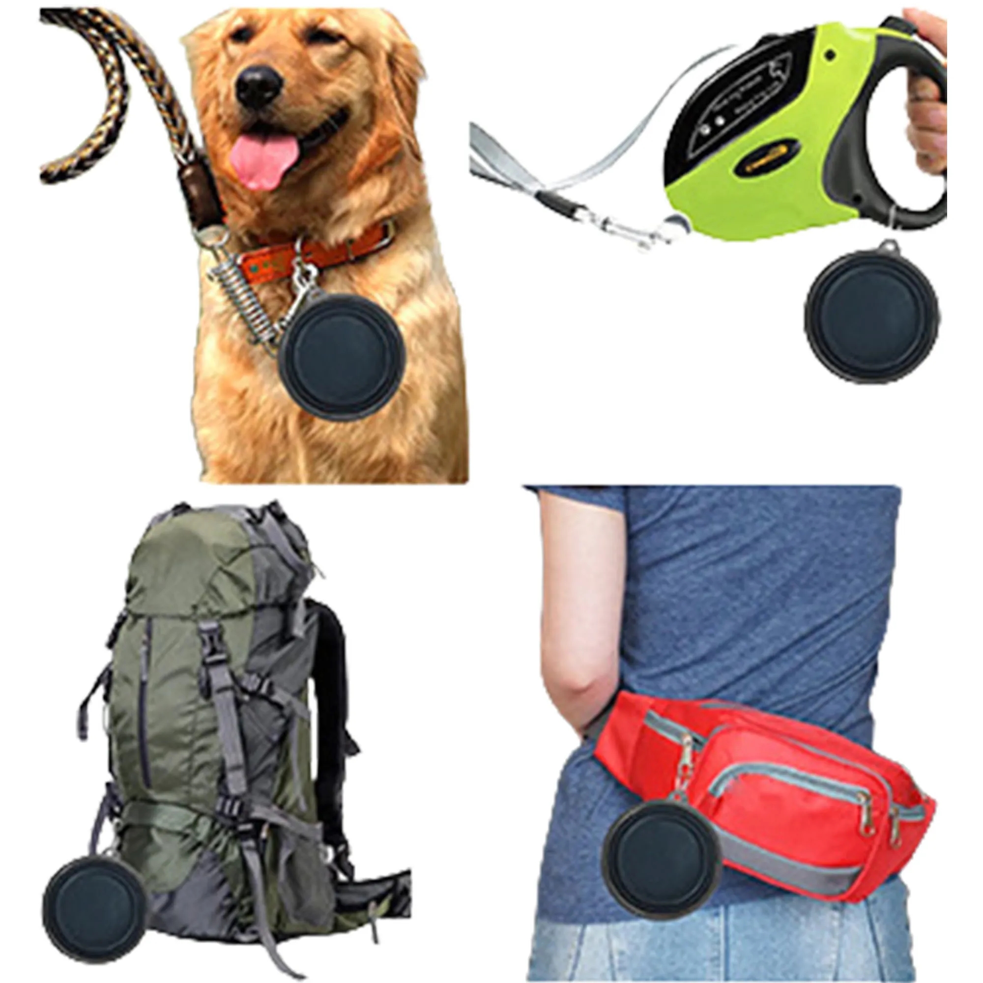 Pack Pet Bowl With Clip 3