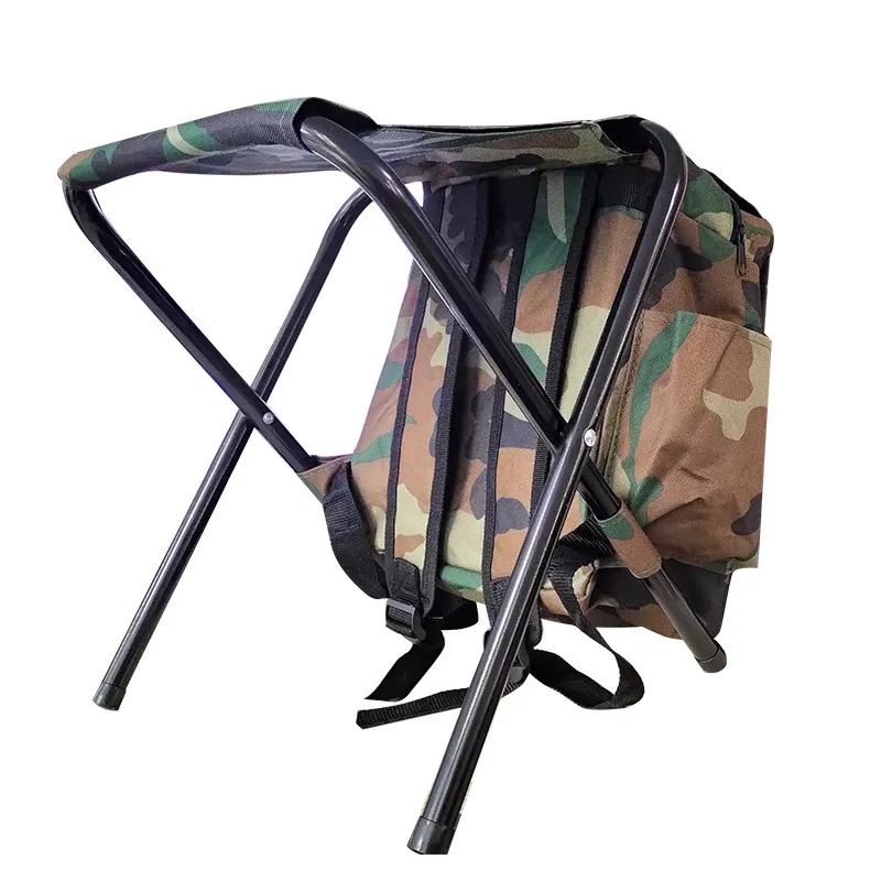 Outdoor Camouflage Folding Large-Capacity Sketch Chair 2