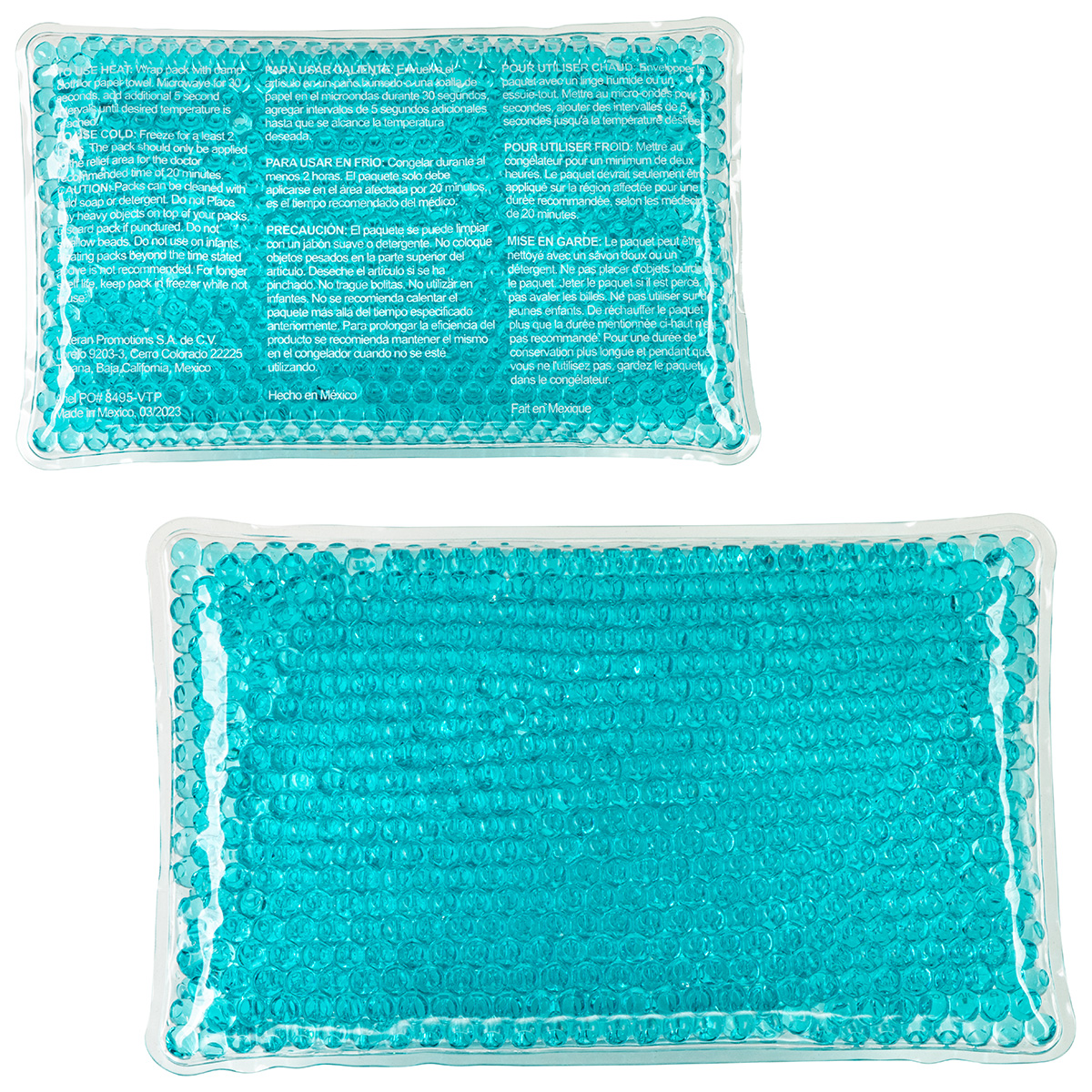 Full-Color Aqua Pearls™ Hot/Cold Pack 81