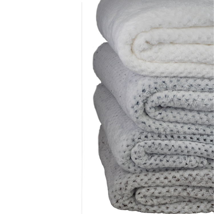 Textured Plush Blanket 2