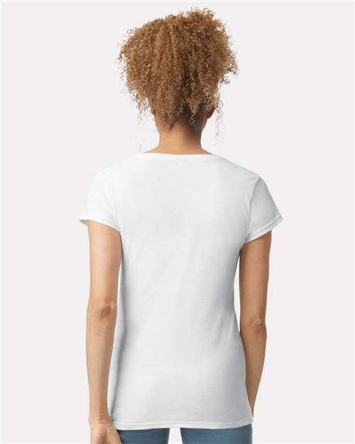 Women's Softstyle® V-Neck T-Shirt - 64V00L 54