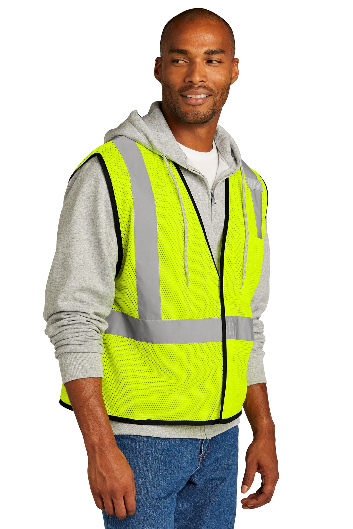 CornerStone ANSI 107 Class 2 Economy Mesh One-Pocket Vest. CSV100 17