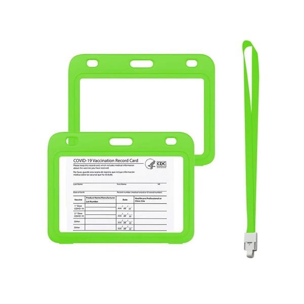 Vaccine Card Holder With Lanyard 5