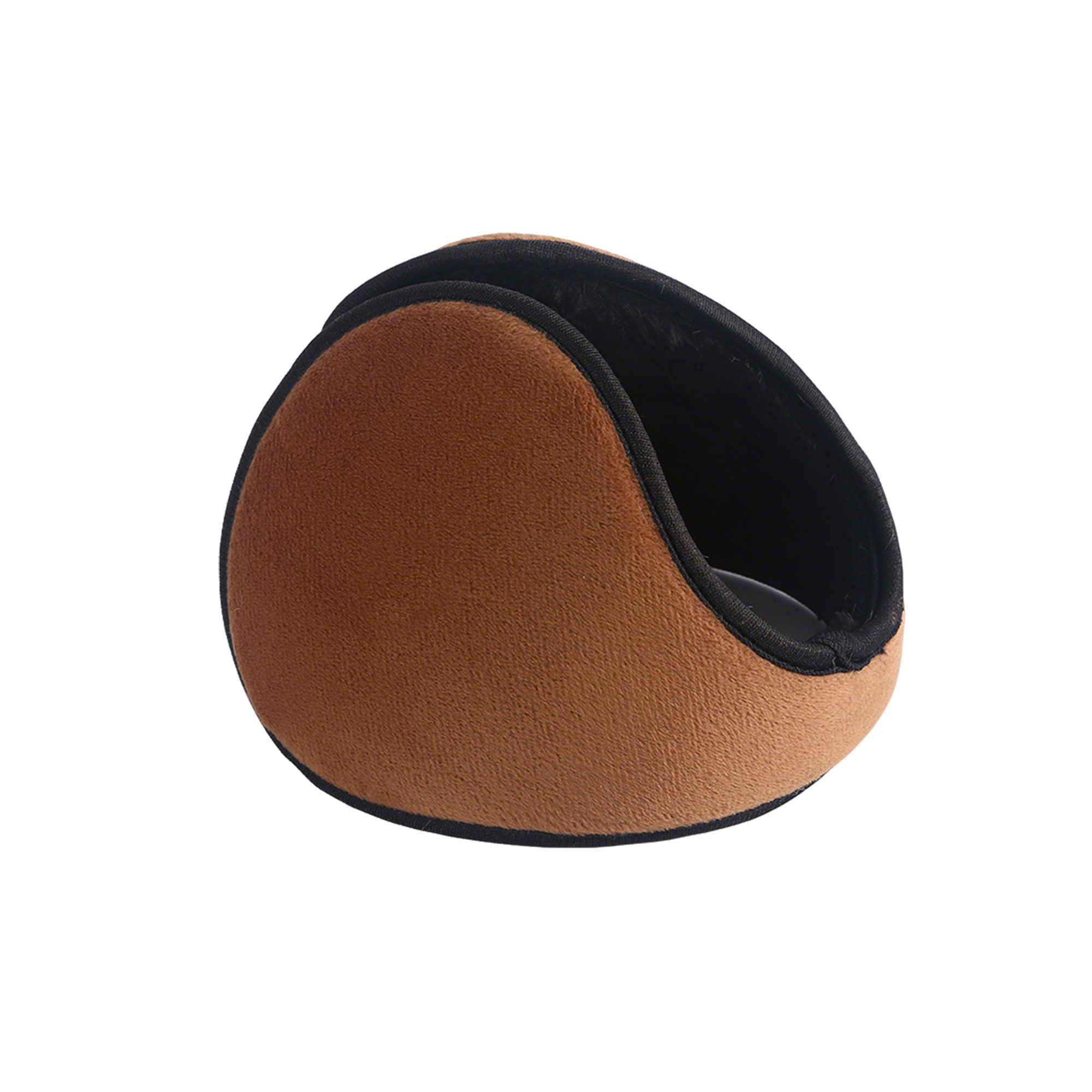 Foldable Plush Earmuff 4.7" Length Warm Lined 5