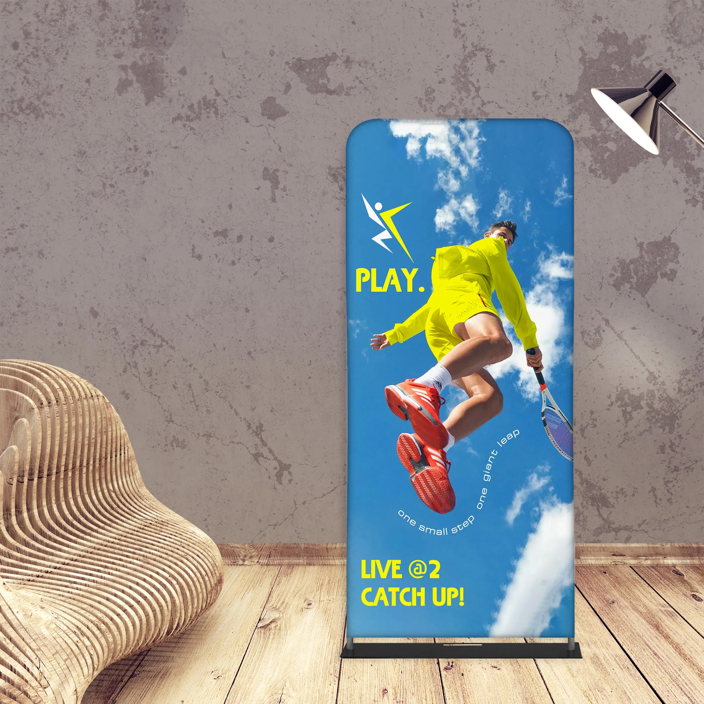 Tube Banner, Double Sided Digitally Printed - 7.5'x3' 5