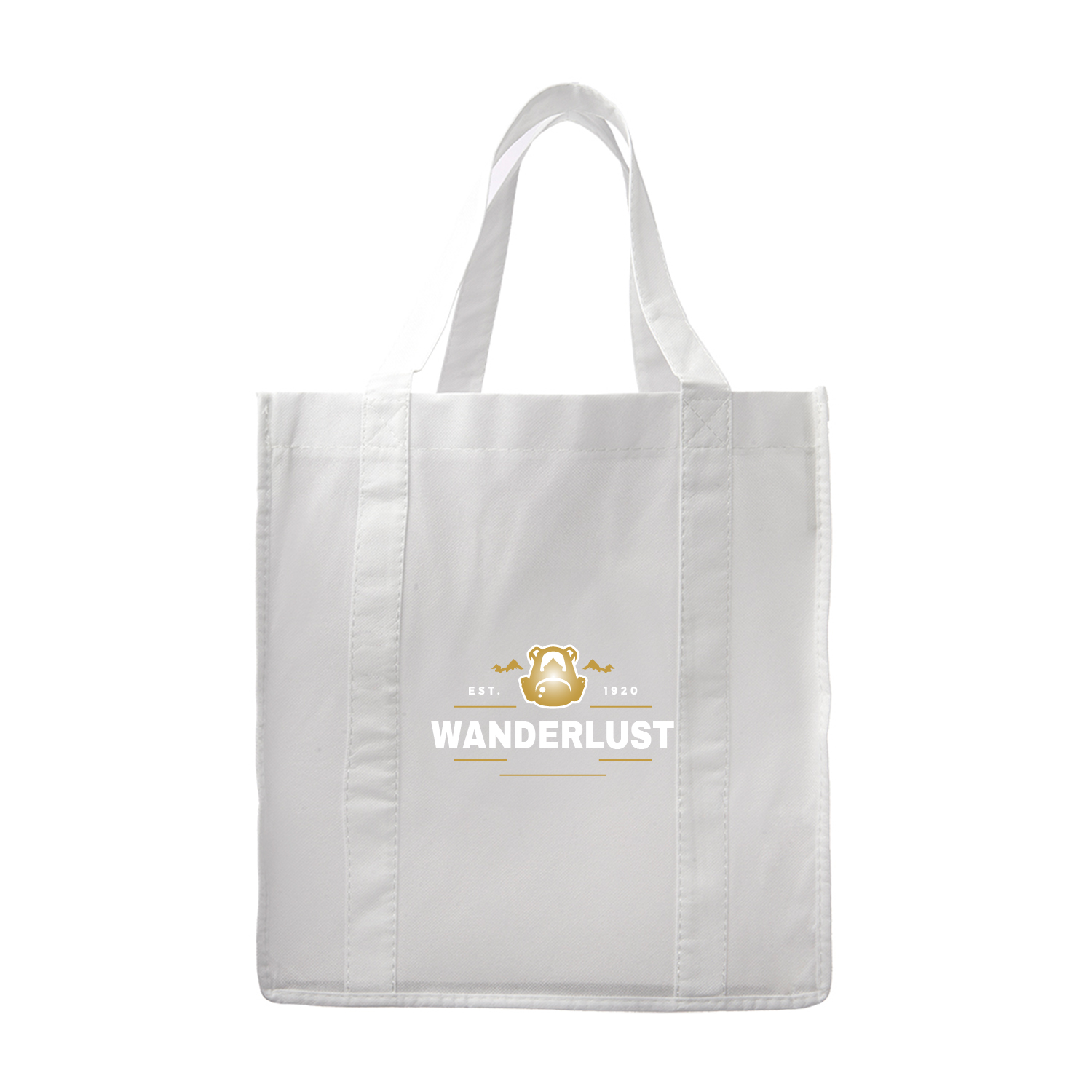 CarryMore Reusable Grocery Tote Bag (Full Color Imprint) 36