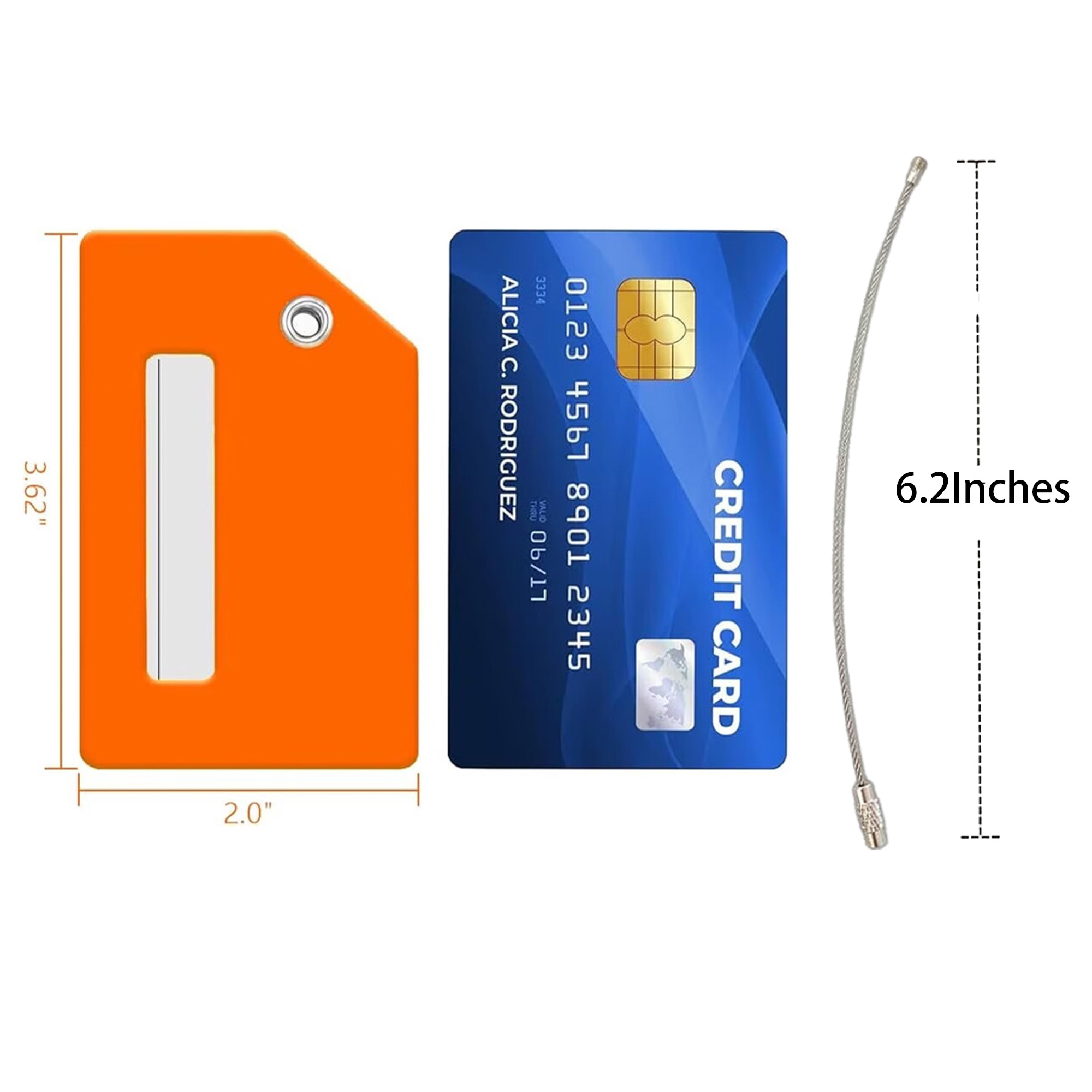 Flexible Luggage Tag MOQ 50 3