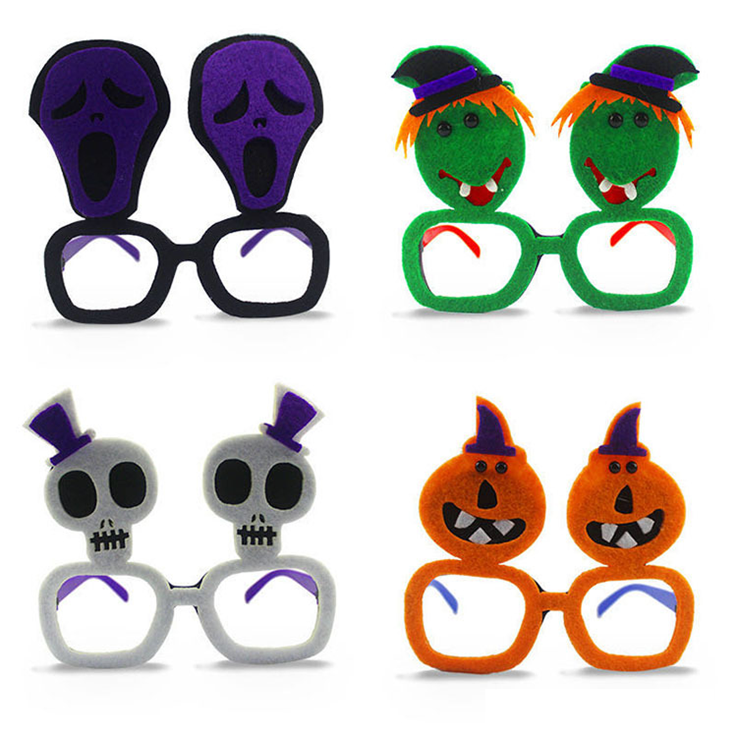 Non woven Fabric Halloween Masquerade Glasses 4