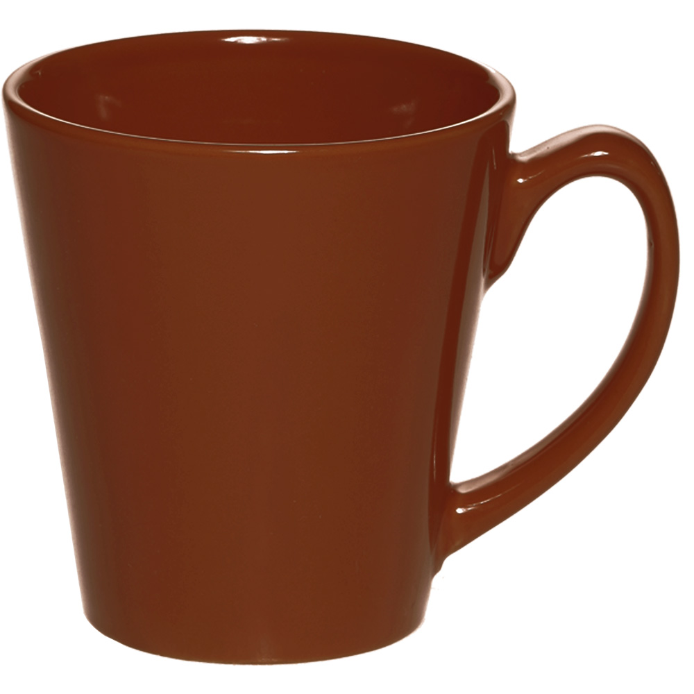 12 oz. Glossy Ceramic Latte Coffee Mugs 24
