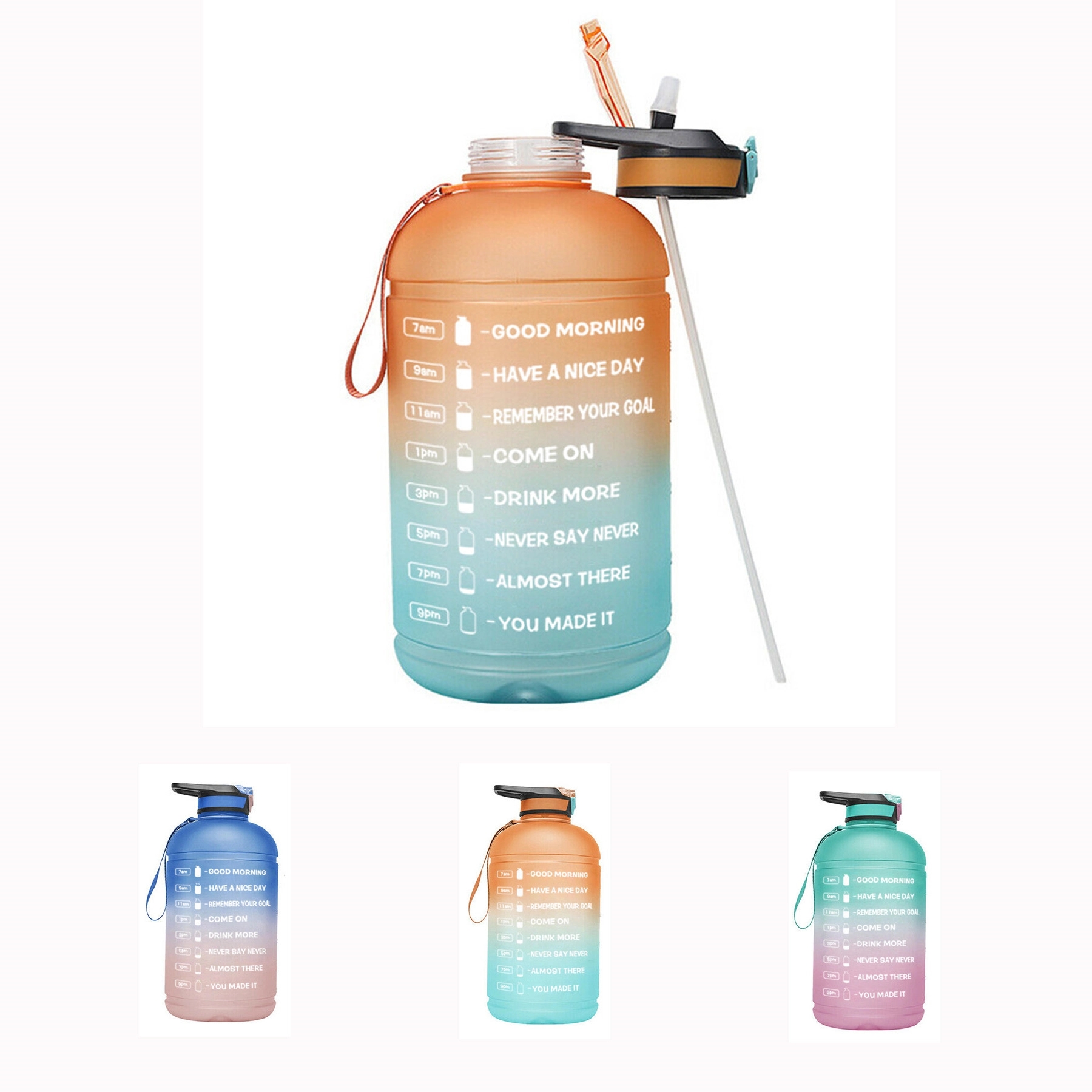 1 Gallon Motivational Water Bottle 2