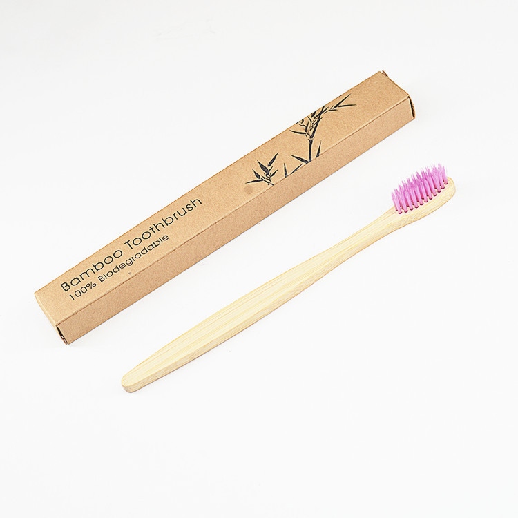 Natural Bamboo Toothbrush With Case 4