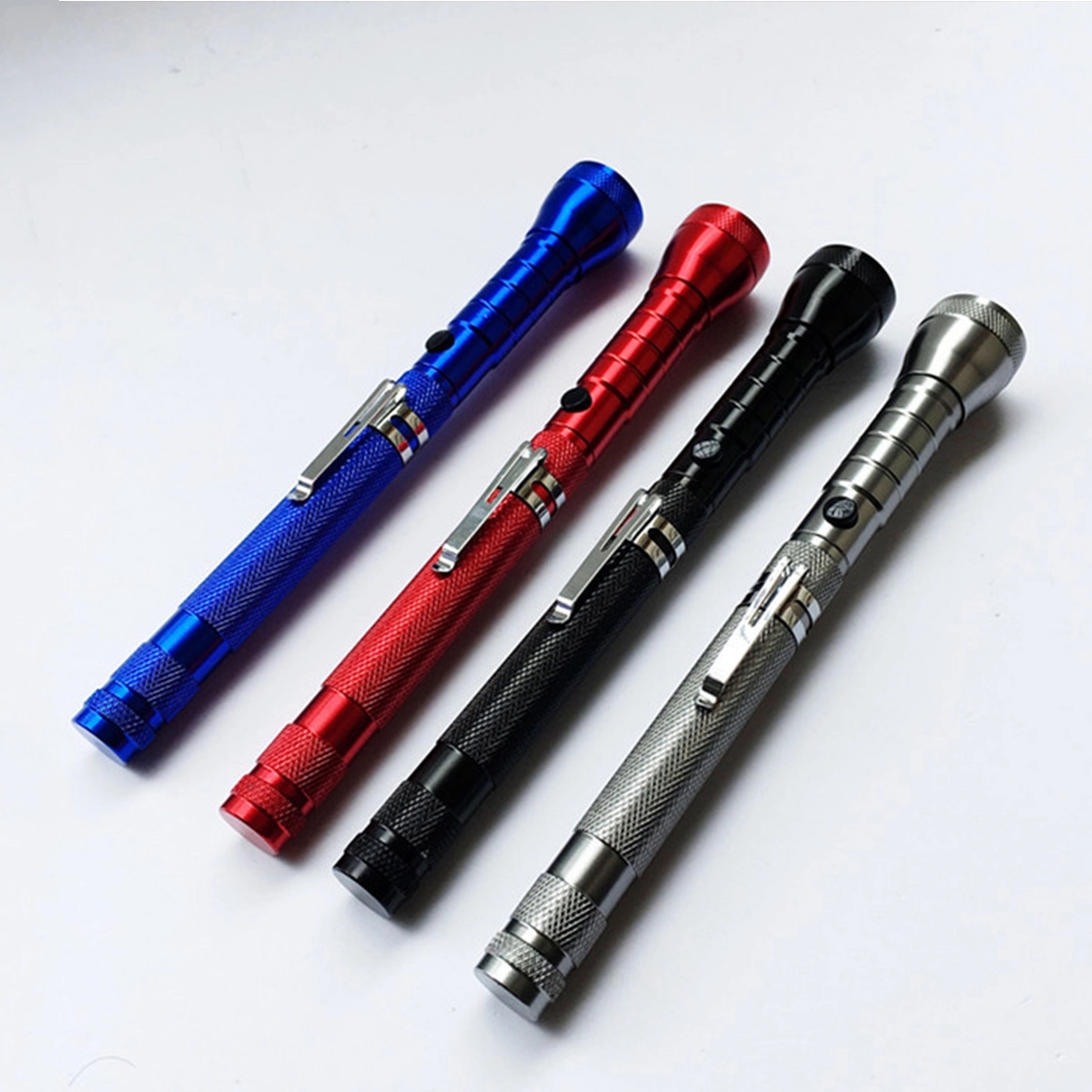 Magnetic 3 LED Telescopic Flashlight 9
