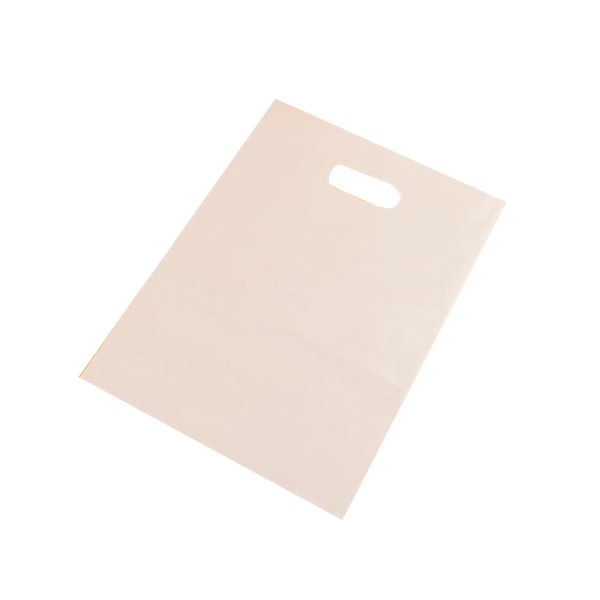 Die Cut Handle PE Shopping Bag MOQ 50pcs 6
