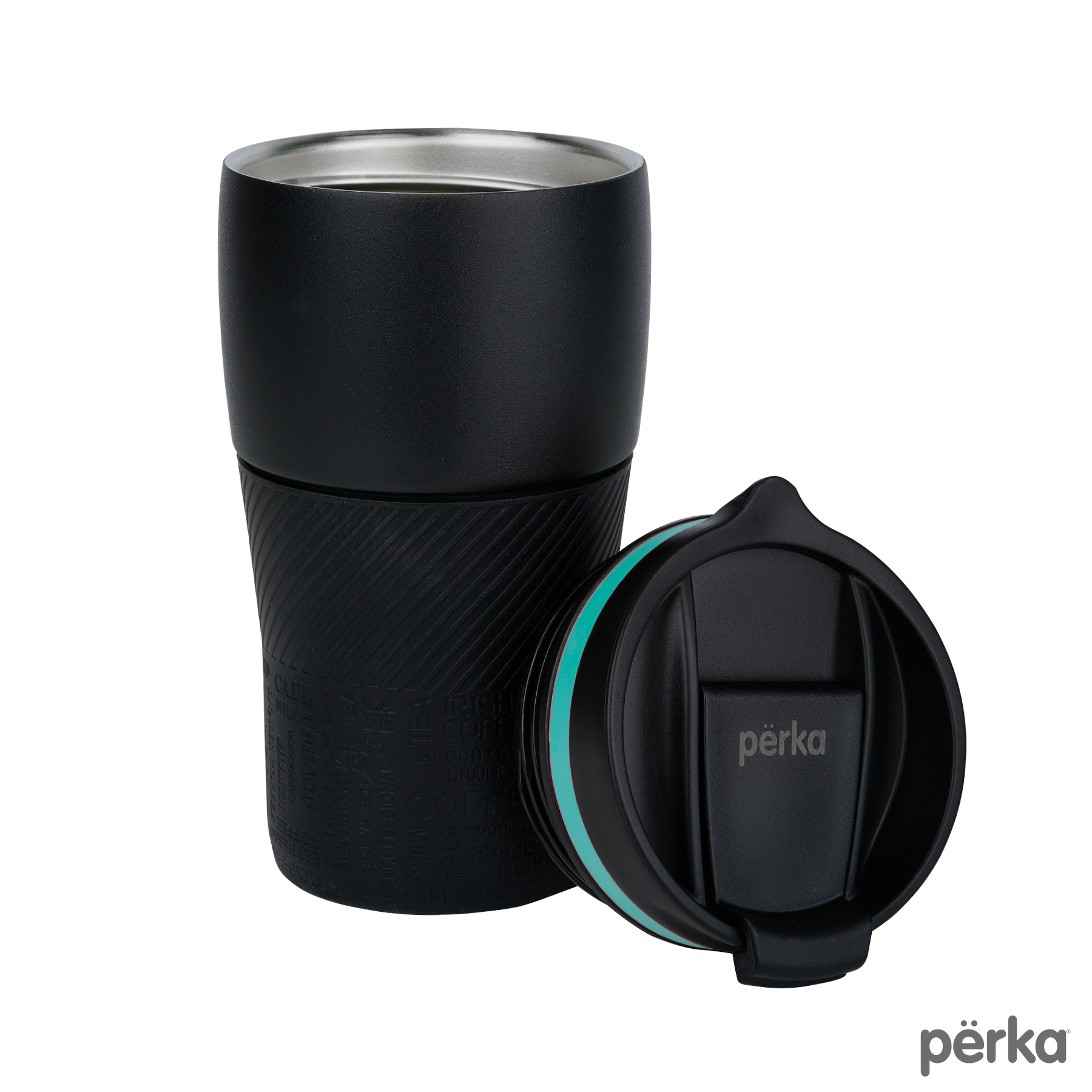 Perka® Cortado 12 oz. Double Wall Recycled Stainless Steel Coffee Tumbler 40