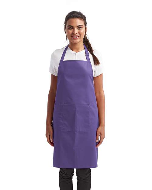 Recycled Pocket Bib Apron - RP154 65