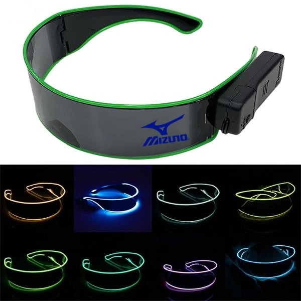 LED Luminous Eyeglasses Colorful Glasses 3
