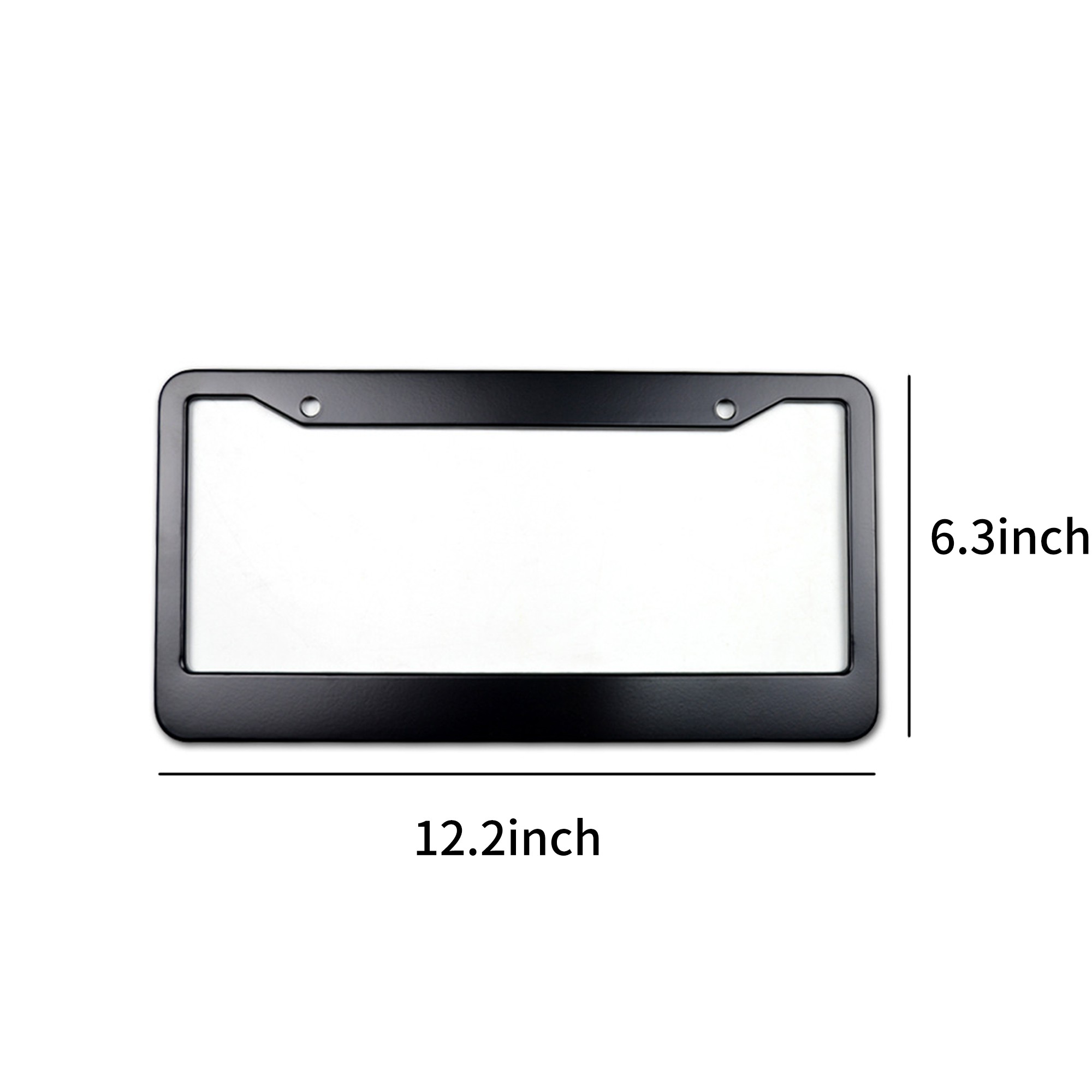 ABS Decorative License Plate Frame for Vehicle Branding 2