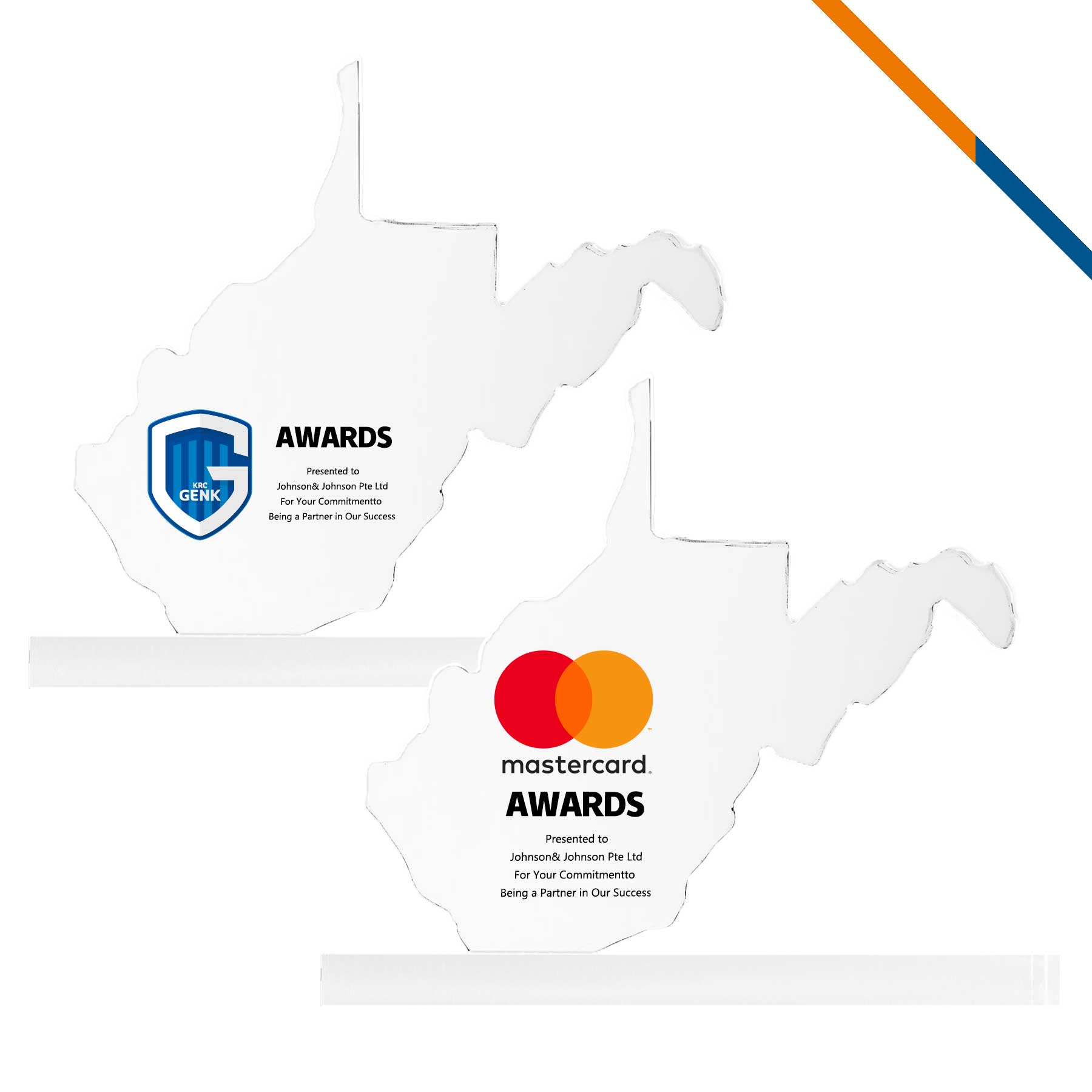 Siumi West Virginia Crystal Award 1
