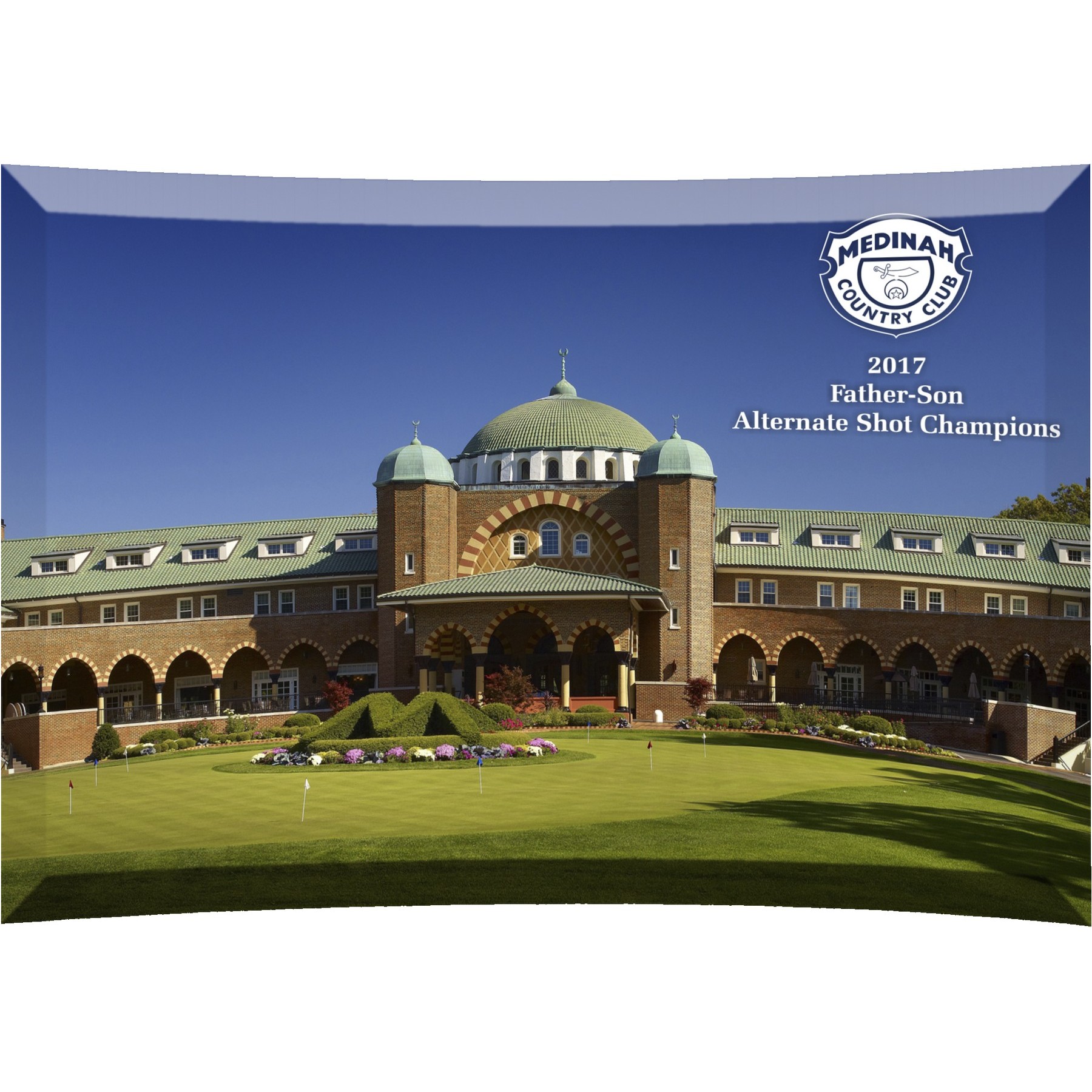 Curved Award Sublimated (10"x7")