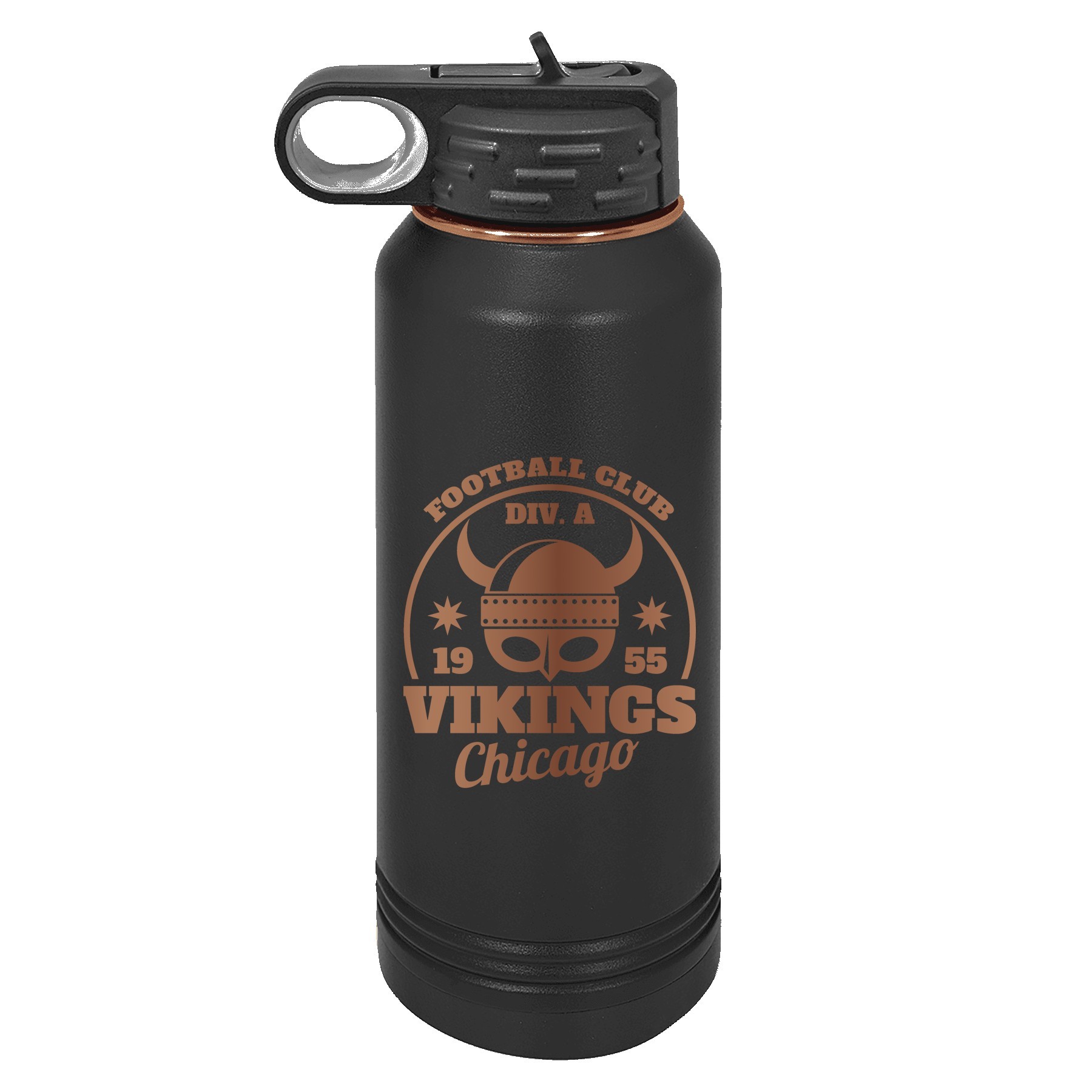 Polar Camel 32oz ION-Plated Rose Gold Water Bottle 9