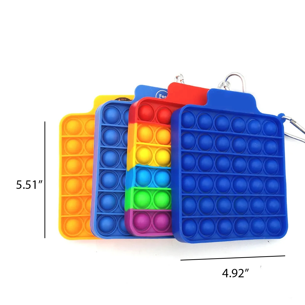 Push Pop Silicone Bubble Stress Relief Toys Squishy Washable 1