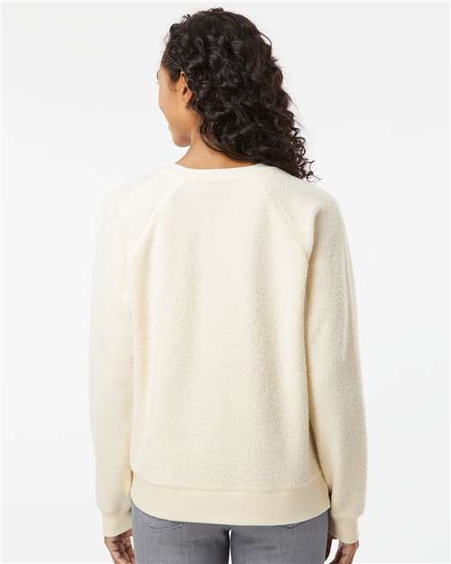 Women's Fleece Out Crewneck Pullover - K01 19