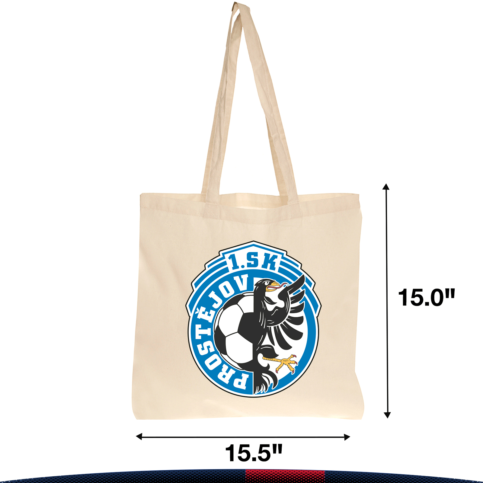 Tulsa Cotton Tote Bags, custom tote bag with logo imprint 3