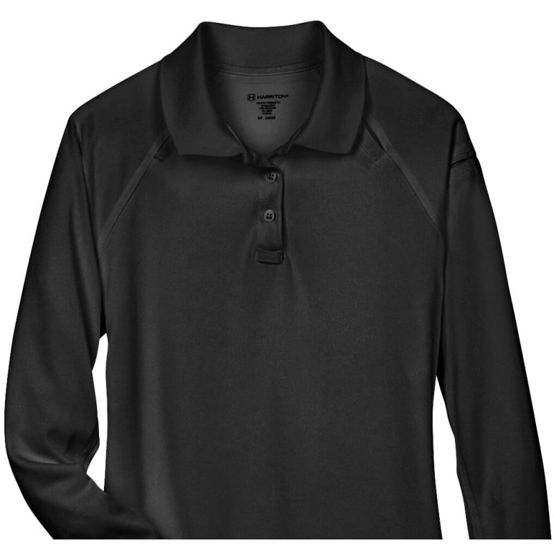 Harriton Ladies' Advantage Snag Protection Plus Long-Sleeve Tactical Polo 2