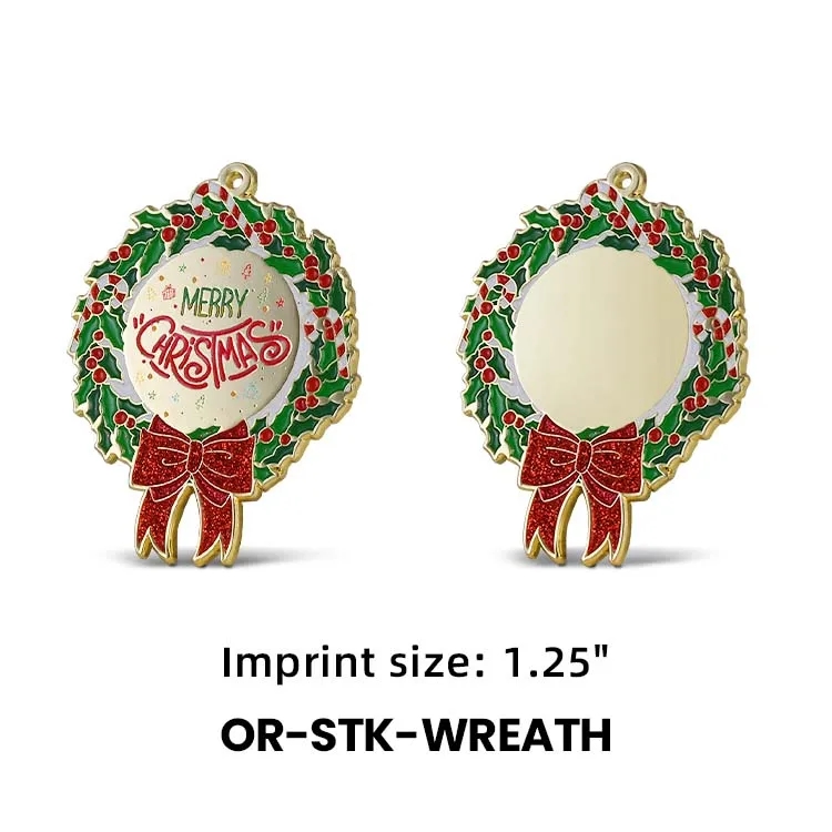 2.5" Custom Stock UV Printing Ornaments 8
