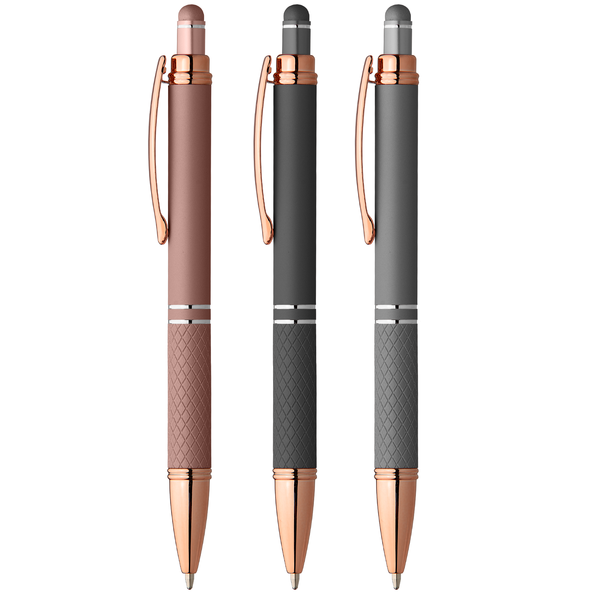 Phoenix Softy Rose Gold Gel Pen w/Stylus 5