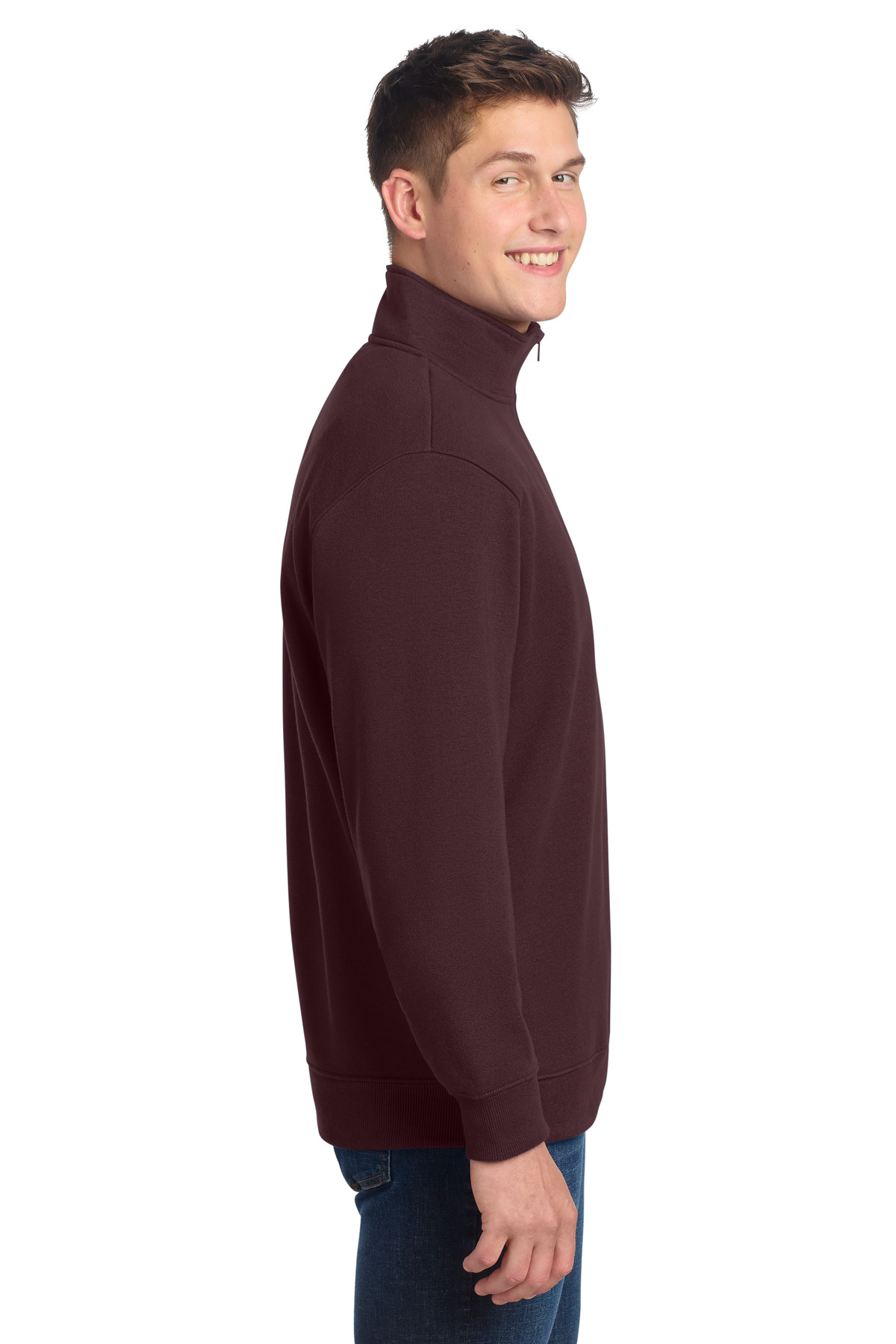 Sport-Tek 1/4-Zip Sweatshirt. ST253, custom hoodie or sweatshirt with logo imprint 84