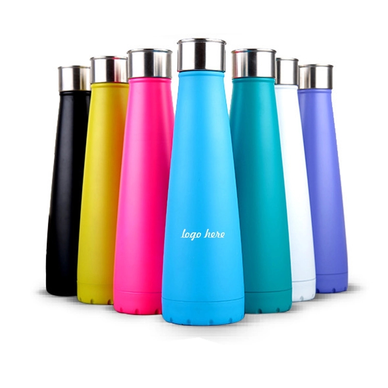 Stylish Vacuum Insulated Stainless Steel Bottle 16 OZ 4