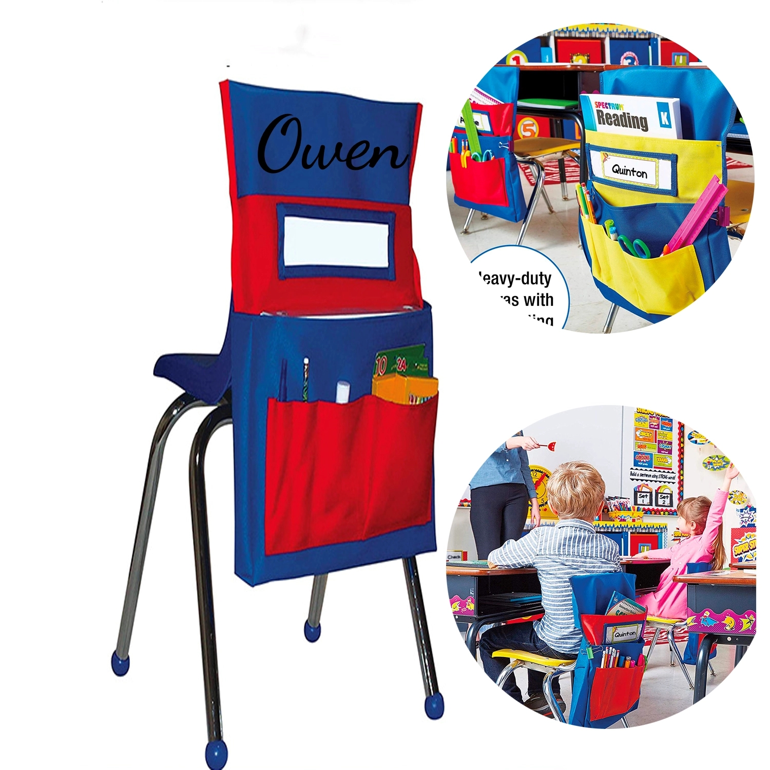 Classroom Chair Back Hanging Bag 2