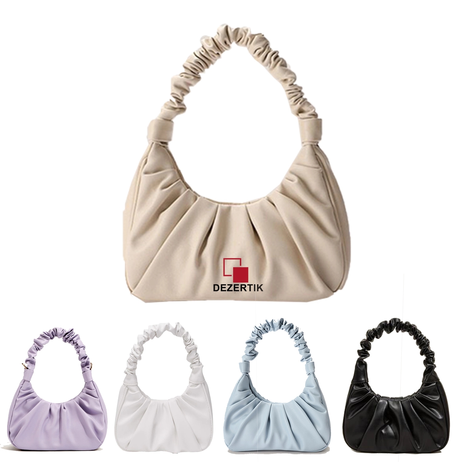 Women'S Gabbi Ruched Hobo Handbag 1