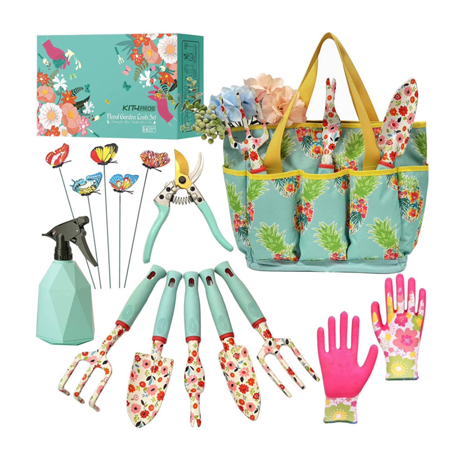 Gardening Tools With Storage Organizer 2