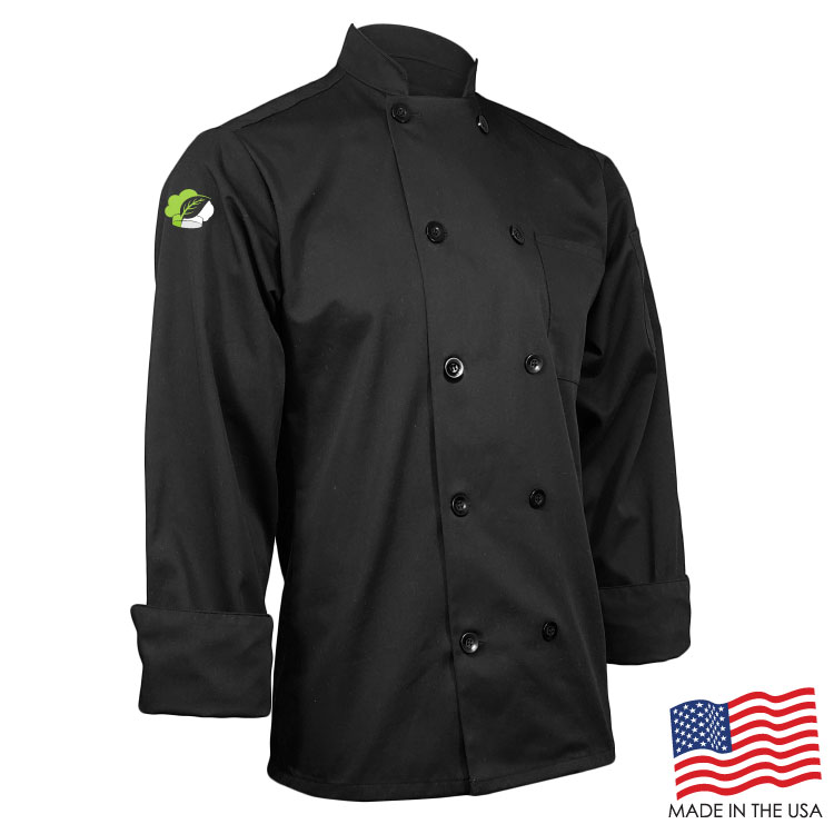 Classic Chef Coat with Long Sleeves (FULL COLOR LOGO) 5