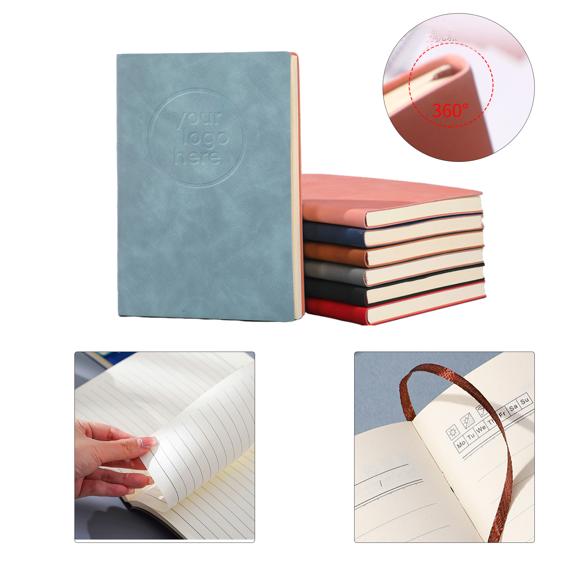 MOQ:Custom A5 Notebook 2