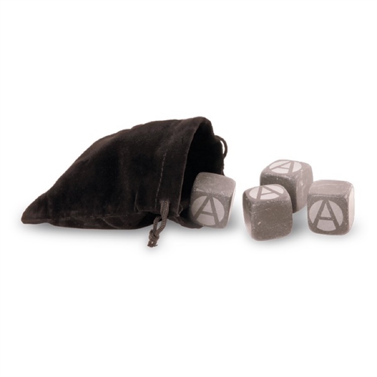 10 Piece Chill Whiskey Stone Set (1'x1")