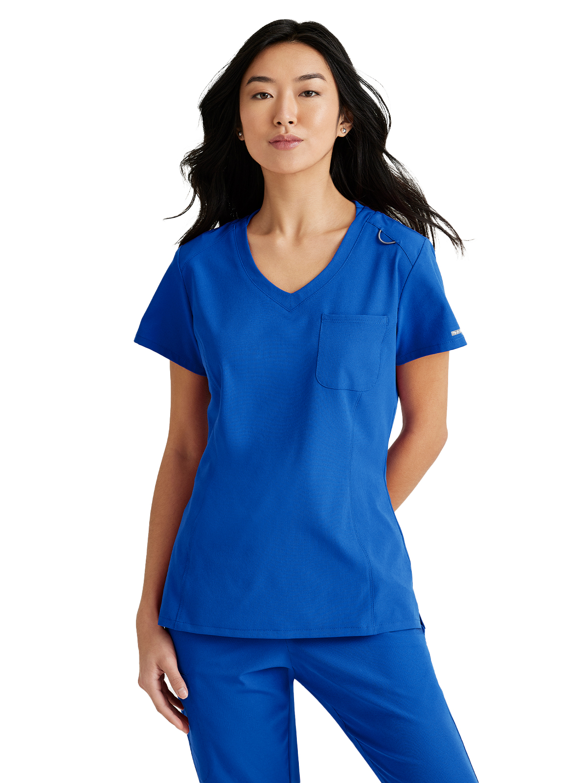 Skechers - Women's One-Pocket V-Neck Dignity Tuck-In Scrub Top 21