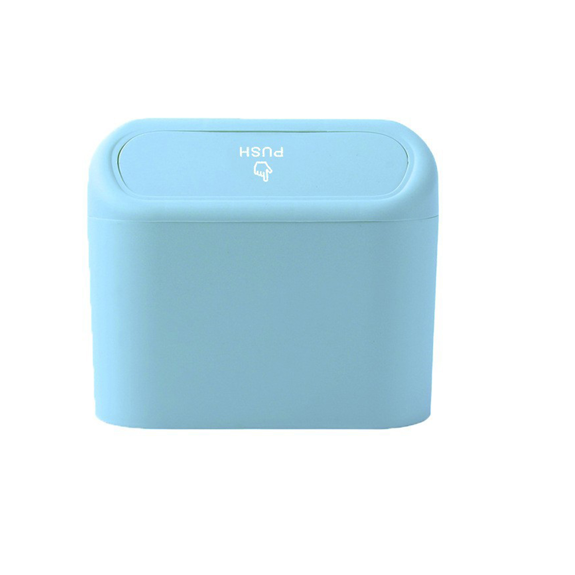 Mini Car Storage Bucket With Waste Bag Holder 6.1" 6