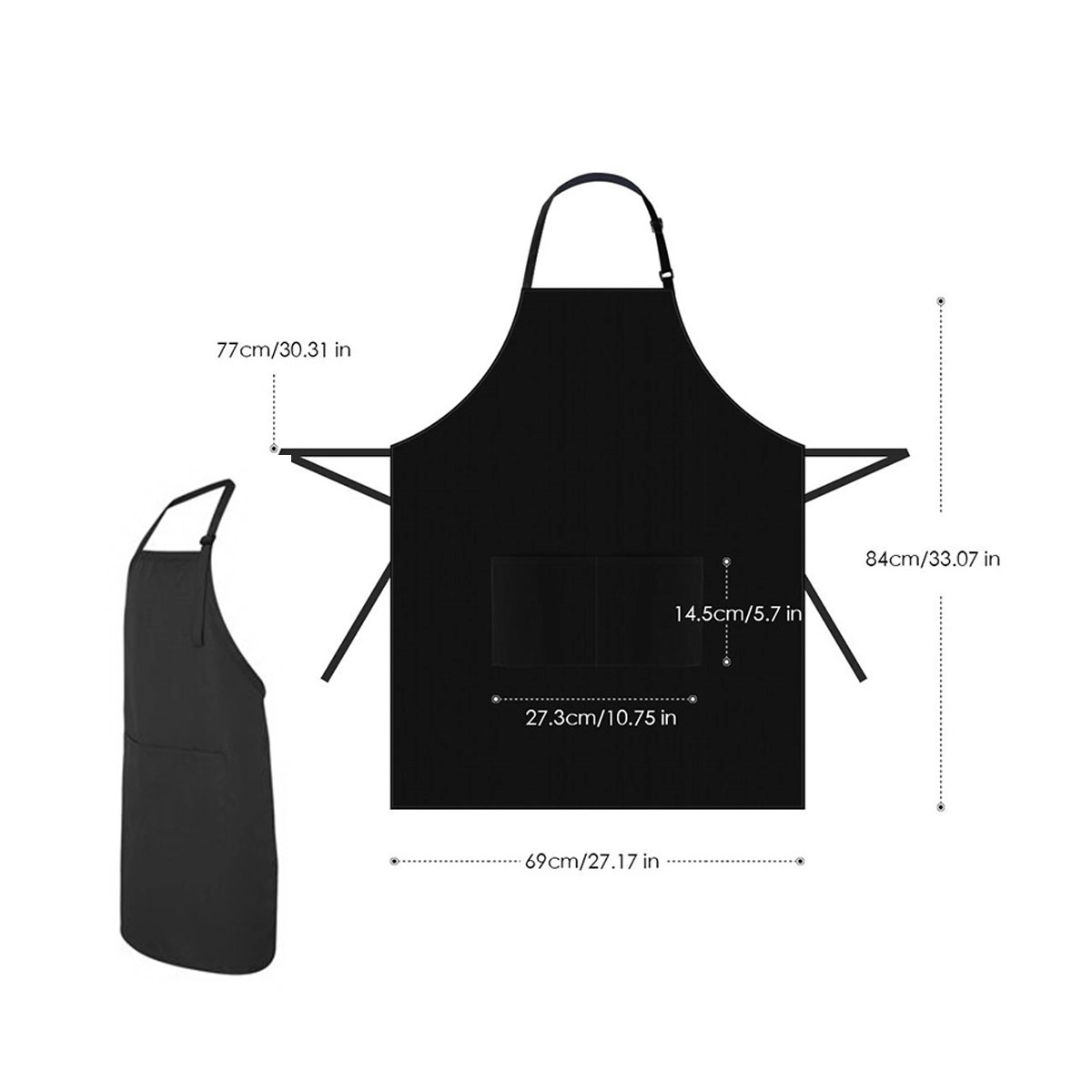 Custom Printing Aprons With Pockets 4