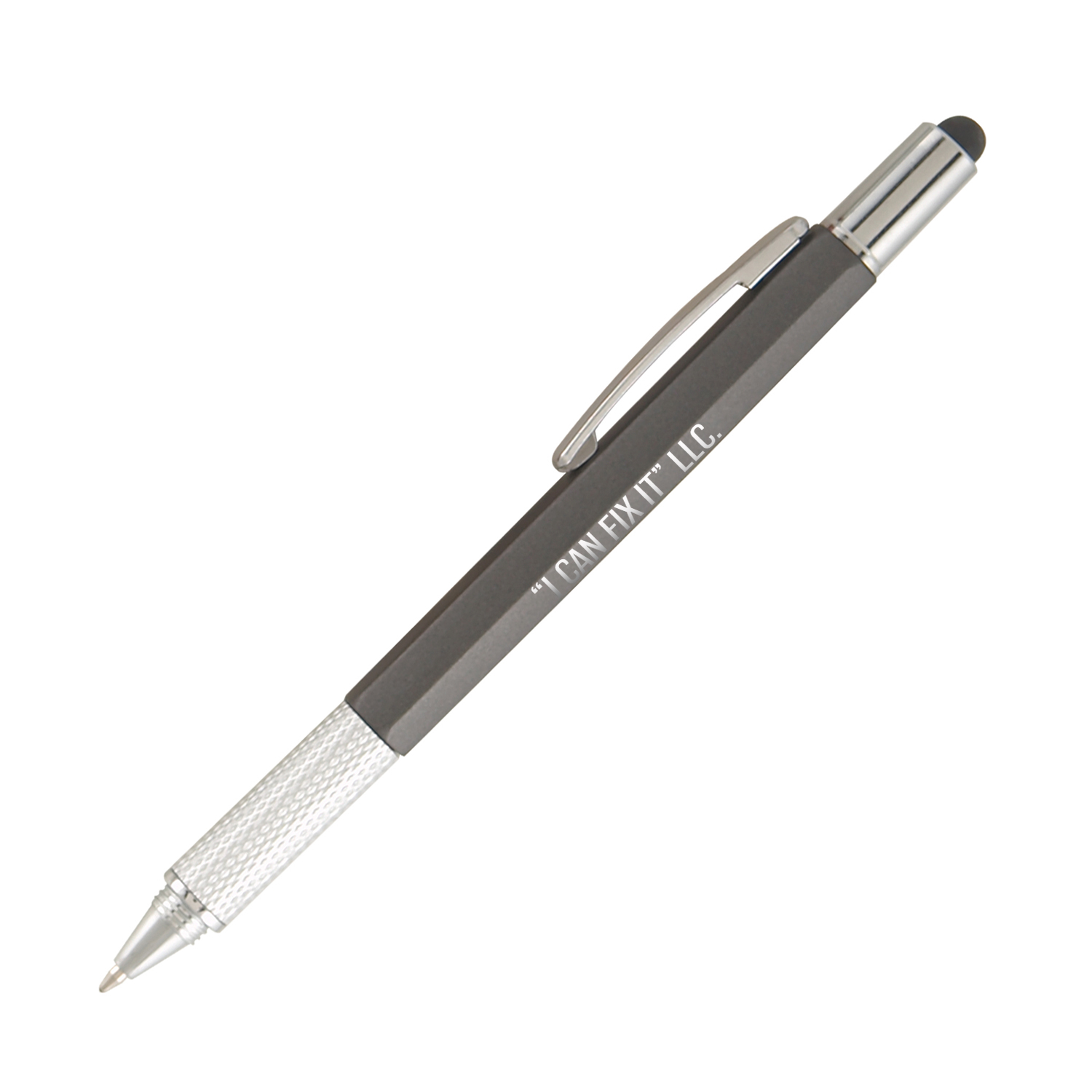 Carpenter Tool Metal Pen (1 Color Imprint) 5