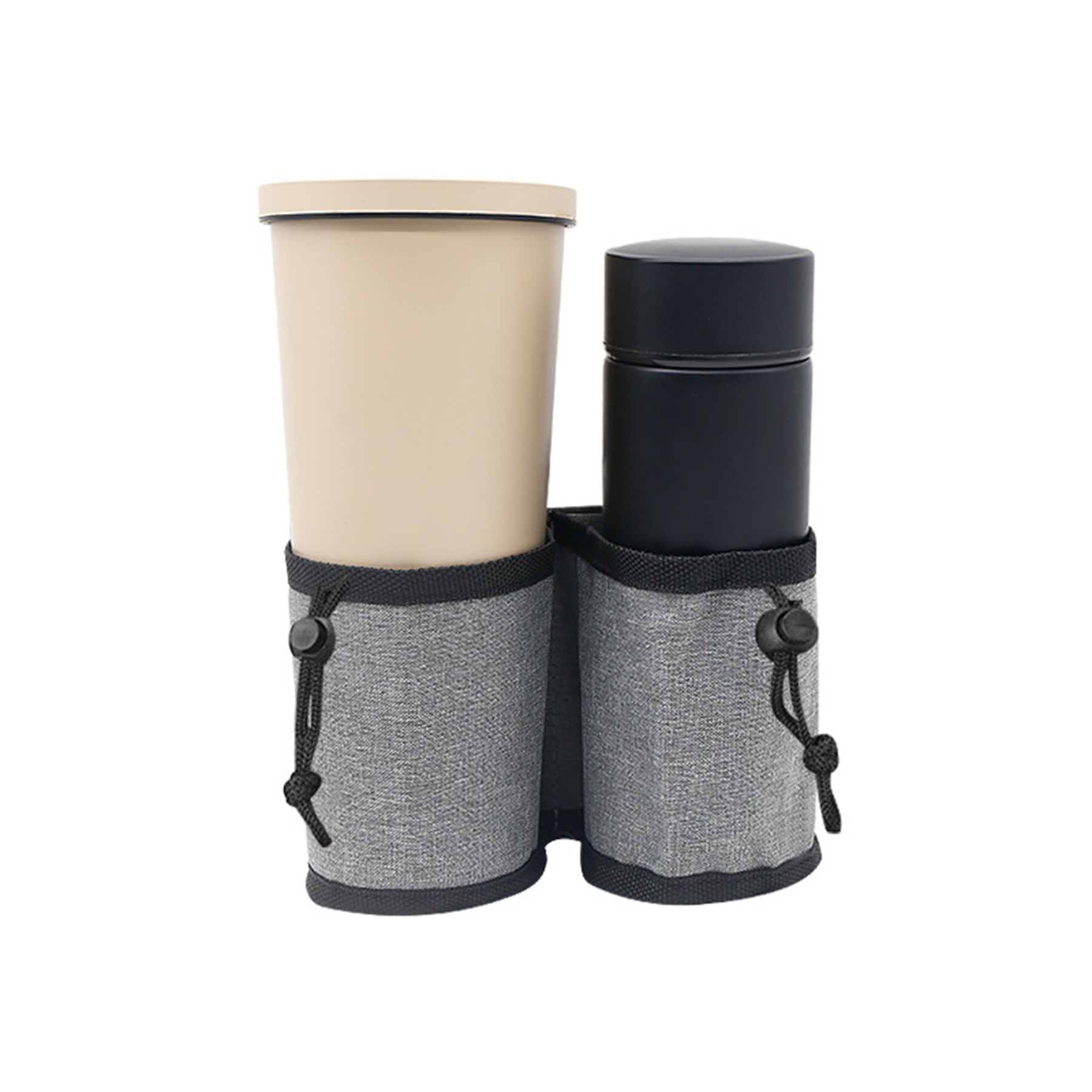 Multifunctional Storage Trolley Case Portable Cup Holder Bag 3