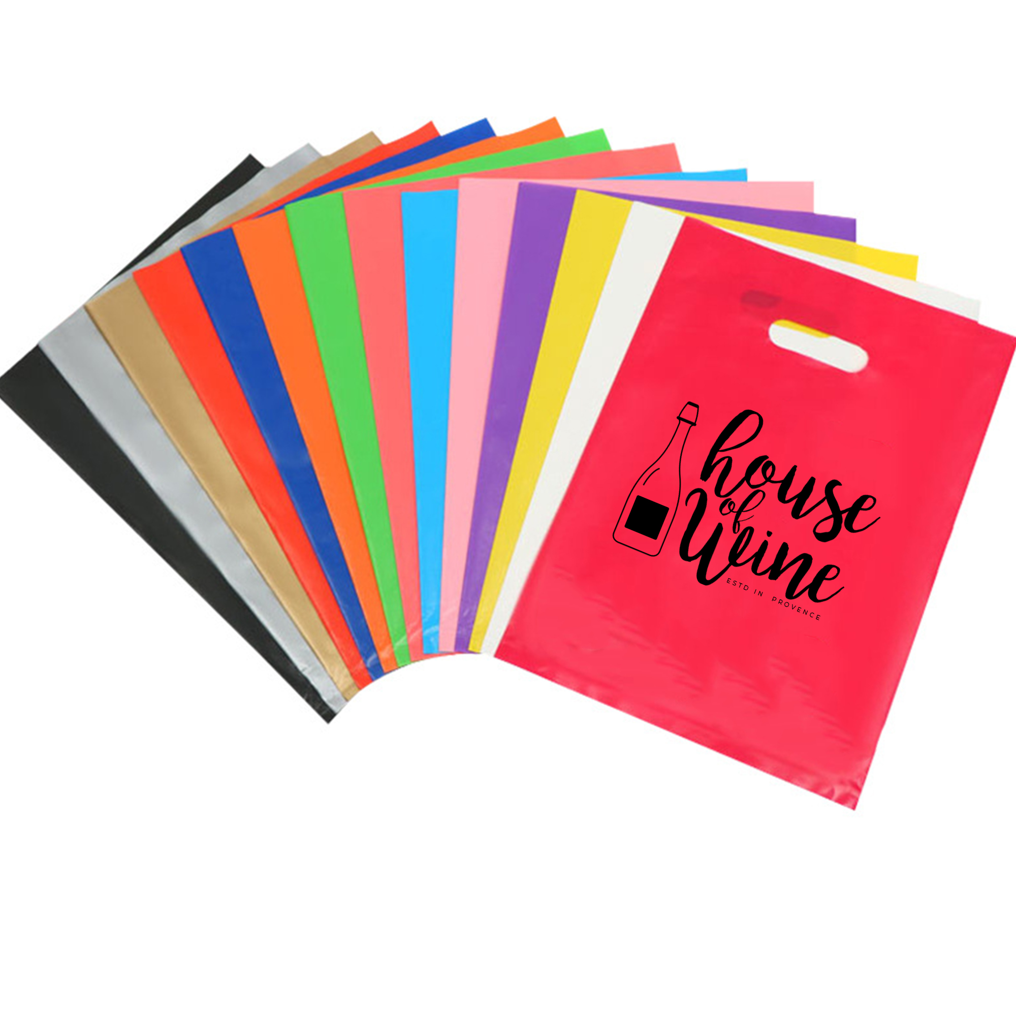 PE Shopping Bag Carryall Container 11.8"x15.75" 3